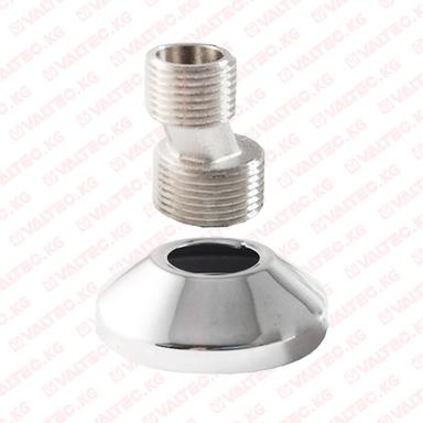 Эксцентрик 3/4" (20 мм) x 1/2" (15 мм) с хромированной чашкой Valogin