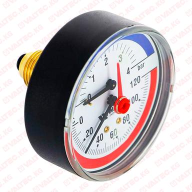 Термоманометр аксиальный 1/2" (15 мм) 63 мм Watts