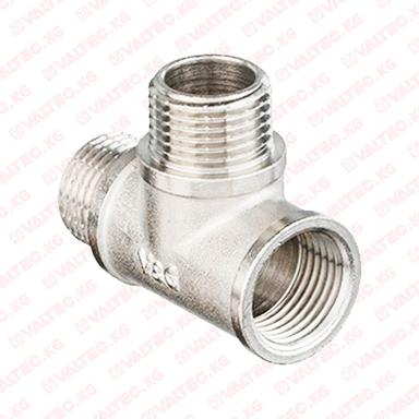Тройник 1/2" (15 мм) нар-нар-вн Valogin