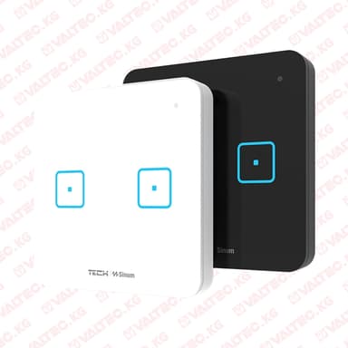 Выключатель беспроводной двухклавишный WS-02, Sinum