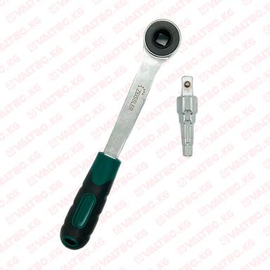 Купить Ключ для американок, ступенчатый, универсальный с трещоткой 3/8'' - 1/2'' - 3/4'' - 1'', Tim Ключ для американок, ступенчатый, универсальный с трещоткой 3/8'' - 1/2'' - 3/4'' - 1'', Tim