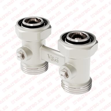 Купить Узел нижнего подключения радиатора, прямой 3/4" вн х 3/4 "Евроконус" Valogin Узел нижнего подключения радиатора, прямой 3/4" вн х 3/4 "Евроконус" Valogin