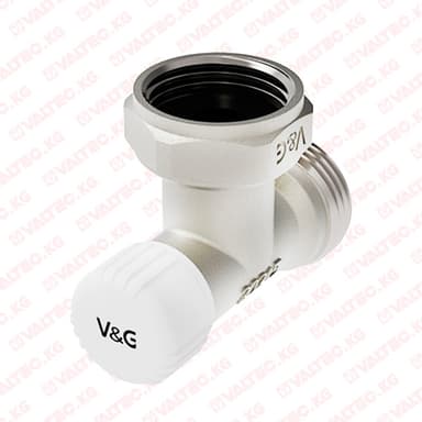 Купить Узел одинарный нижнего подключения радиатора, с клапаном, угловой 3/4" вн х 3/4 "Евроконус" Valogin Узел одинарный нижнего подключения радиатора, с клапаном, угловой 3/4" вн х 3/4 "Евроконус" Valogin