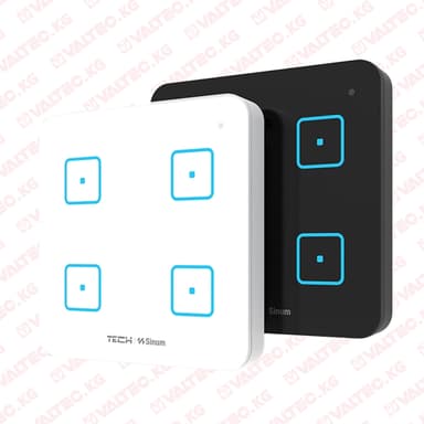 Купить Выключатель беспроводной четырехклавишный WS-04, Sinum Выключатель беспроводной четырехклавишный WS-04, Sinum