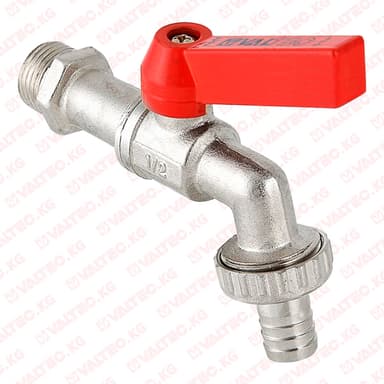 Купить Кран водоразборный со штуцером 1/2" (15мм) нар Valtec Кран водоразборный со штуцером 1/2" (15мм) нар Valtec