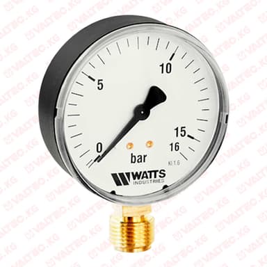 Манометр радиальный 80 мм Watts