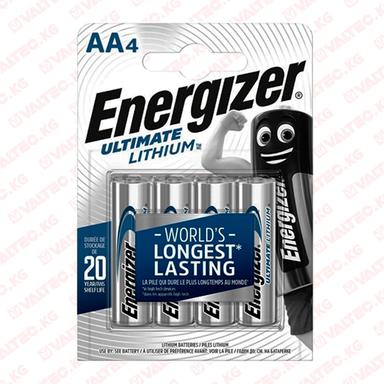 Комплект батареек Energizer Ultimate lithium (4шт.), для ШЭП WINNER