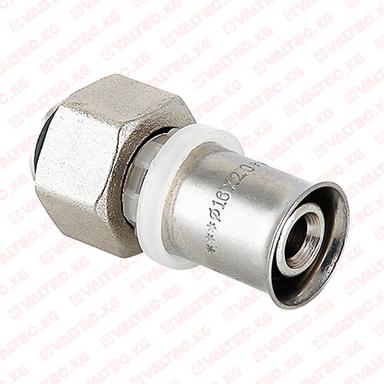 Соединитель пресс коллекторный для м./п. трубы 16 х 1/2" Valtec