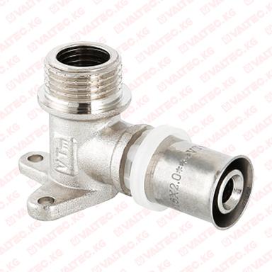 Водорозетка пресс 16х1/2" наружная, Valtec