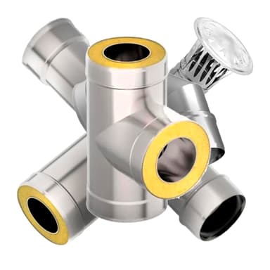 Дымоходы для напольных котлов