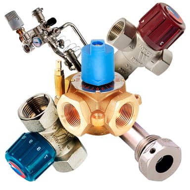 Смесительные узлы и клапаны