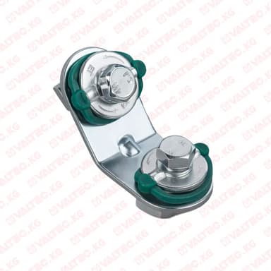 Уголок 135°,2 отверстия, 2 монтажные гайки, Tim