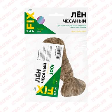 Купить Лён сантехнический чесаный SANFIX Лён сантехнический чесаный SANFIX