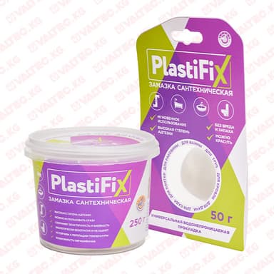 Купить PlastiFix замазка уплотнительная - сантехническая PlastiFix замазка уплотнительная - сантехническая