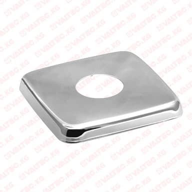 Купить Чашка декоративная хромированная 1/2", (60х20х6мм) квадрат, Masterprof Чашка декоративная хромированная 1/2", (60х20х6мм) квадрат, Masterprof