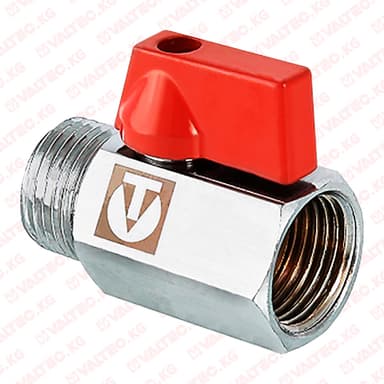 Купить Кран шаровой MINI, редуцированный вн-нар Valtec Кран шаровой MINI, редуцированный вн-нар Valtec