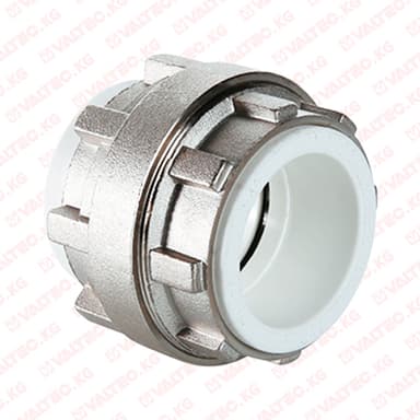 Купить Муфта PPR разъемная VALTEC Муфта PPR разъемная VALTEC