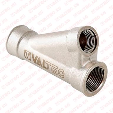 Купить Тройник косой, для гильзы под погружной датчик 1" х1/2" Valtec Тройник косой, для гильзы под погружной датчик 1" х1/2" Valtec